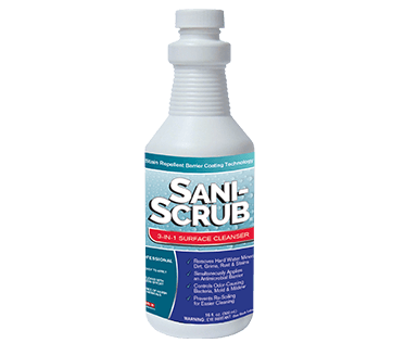 Clean-X Sani-Scrub 16oz Bottle
