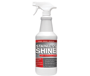 Clean-X Stainless Shine 32oz Spray Bottle